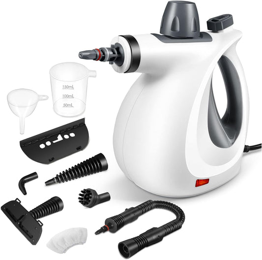 Natural Steam Cleaner with 12 Accessories