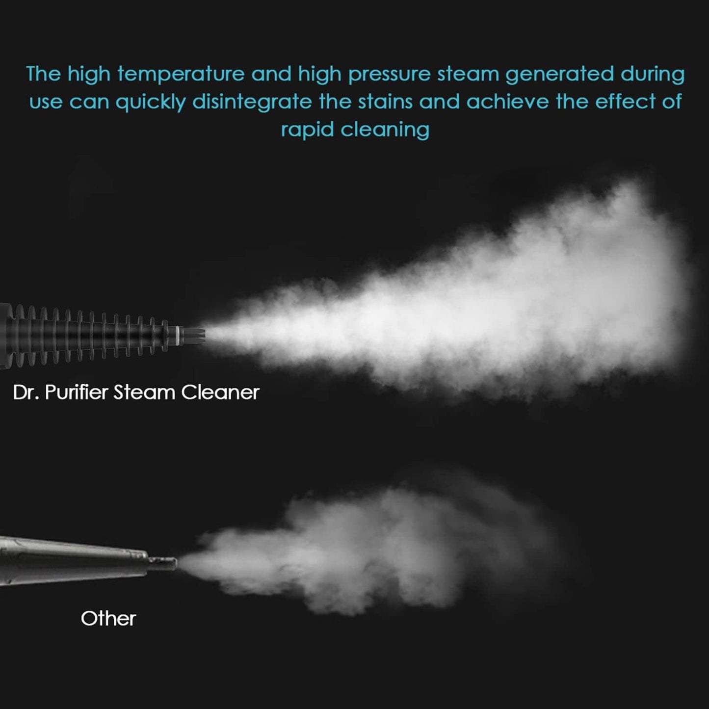 Natural Steam Cleaner with 12 Accessories
