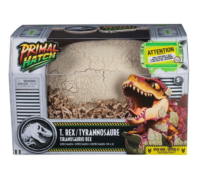 Interactive Primal Hatch Dinosaur & Egg Toy