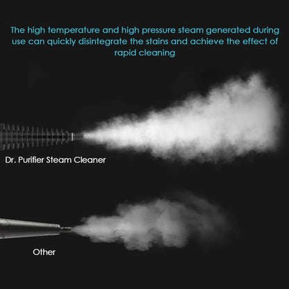 Natural Steam Cleaner with 12 Accessories